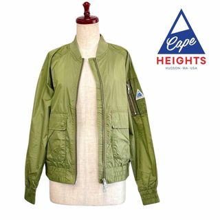 ケープハイツ(Cape HEIGHTS)の新品 ケープハイツ ROWENA Bomber Jacket MA-1 オリーブ(ナイロンジャケット)