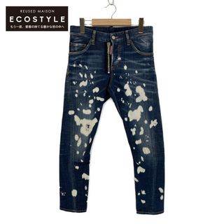 ディースクエアード(DSQUARED2)のディースクエアード 21年製 S74LB0964 Sexy Twist Bleach Splash Cool Guy Jeans 42(その他)