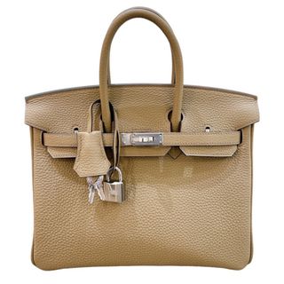 エルメス(Hermes)の　エルメス HERMES バーキン25 B刻 ベージュマルファ　SV金具 トゴ レディース ハンドバッグ(ハンドバッグ)