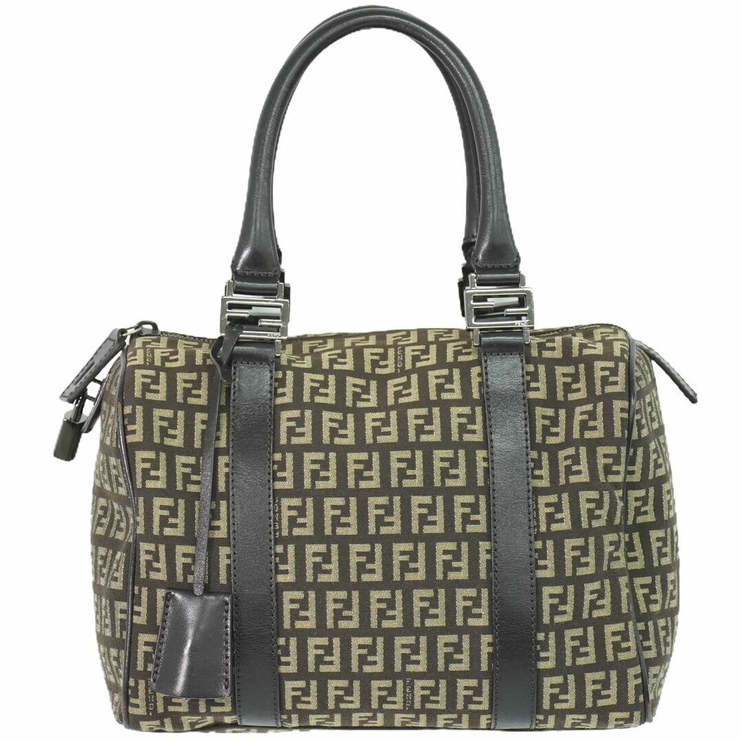 FENDI - 本物 フェンディ FENDI ズッキーノ ミニ ボストンバッグ FENDI - 本物 フェンディ FENDI ズッキーノ ミニ ボストンバッグ