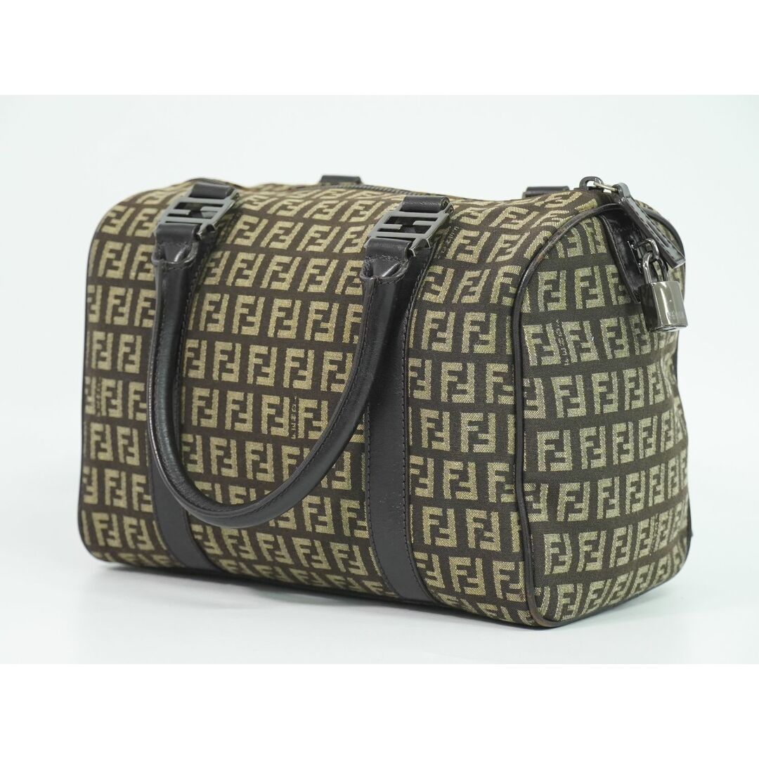 FENDI - 本物 フェンディ FENDI ズッキーノ ミニ ボストンバッグ FENDI - 本物 フェンディ FENDI ズッキーノ ミニ ボストンバッグ