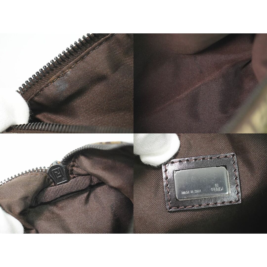 FENDI - 本物 フェンディ FENDI ズッキーノ ミニ ボストンバッグ FENDI - 本物 フェンディ FENDI ズッキーノ ミニ ボストンバッグ