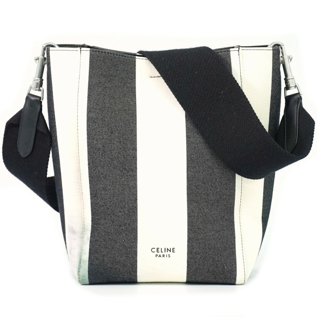 CELINE - 本物 セリーヌ CELINE サングル スモール ストライプ CELINE - 本物 セリーヌ CELINE サングル スモール ストライプ