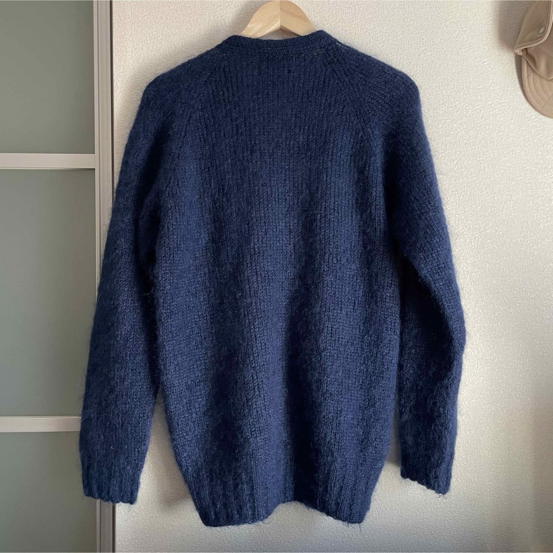 YMC(ワイエムシー)のymc sid mohair cardigan navy s メンズのトップス(カーディガン)の商品写真