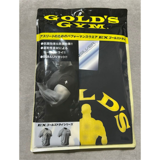 ゴールドジム(GOLD'S GYM)のゴールドジム　GOLD'S GYM ゴールズドライ　Tシャツ　M 新品　黒(Tシャツ/カットソー(半袖/袖なし))