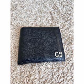 グッチ(Gucci)のGUCCI GGマーモント2つ折りレザーウォレット(折り財布)