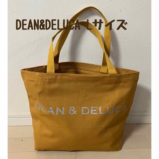 ディーンアンドデルーカ(DEAN & DELUCA)の新品　DEAN&DELUCA　ディーン＆デルーカ　トートバック　イエロー　L(トートバッグ)