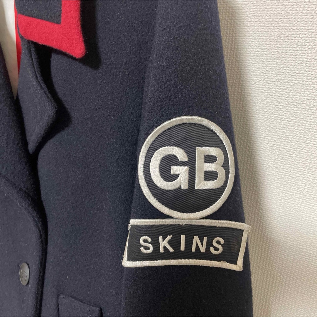 GB - キムタク着 私物 GB SKINS ユニオンジャク Pコート 武士の GB - キムタク着 私物 GB SKINS ユニオンジャク Pコート 武士の
