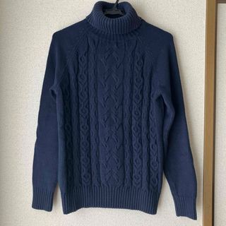 トミーヒルフィガー(TOMMY HILFIGER)のトミーヒルフィガー ニット タートルネック ケーブルニット セーター(ニット/セーター)