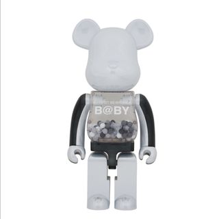 ベアブリック(BE@RBRICK)の B@BY BLACK & WHITE CHROME Ver. 1000％(その他)