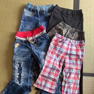 ジャンクストアー(JUNK STORE)の１４０㎝　パンツ5点セット(パンツ/スパッツ)