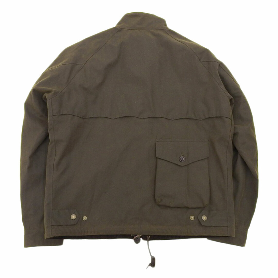 Barbour(バーブァー)のバブアー ｘBaracutaバラクータ 新品同様 G9 ワックス コットン スタンドカラー ブルゾン ジャケット メンズ カーキグリーン L L メンズのジャケット/アウター(その他)の商品写真