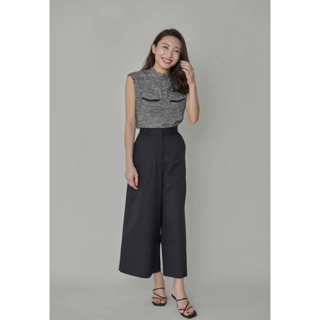 ánuans(アニュアンス)の【新品タグ付き】l'or Cropped Wide Pants レディースのパンツ(クロップドパンツ)の商品写真