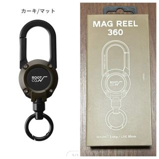 ルート(ROOT CO.)のROOT CO. GRAVITY MAGREEL 360 マグネット カラビナ(キーケース)