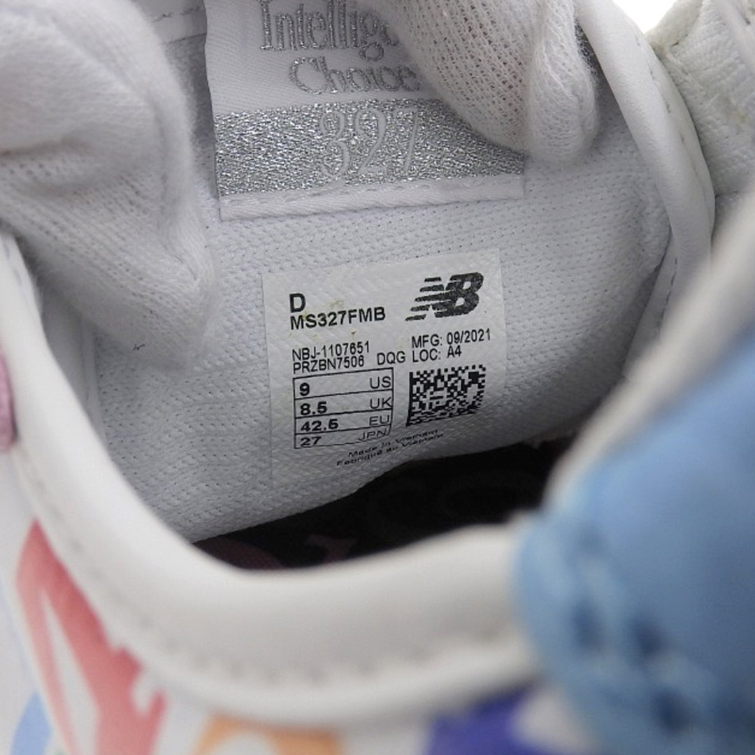 New Balance(ニューバランス)のニューバランス 美品 NEW BALANCE ニューバランス ×フランクミュラー スニーカー シューズ メンズ マルチカラー 27cm MS327FMB 27 メンズの靴/シューズ(スニーカー)の商品写真