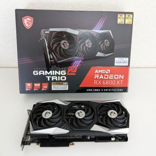 エムエスアイ(msi)のMSI Radeon RX 6800 XT GAMING Z TRIO 16G(PC周辺機器)