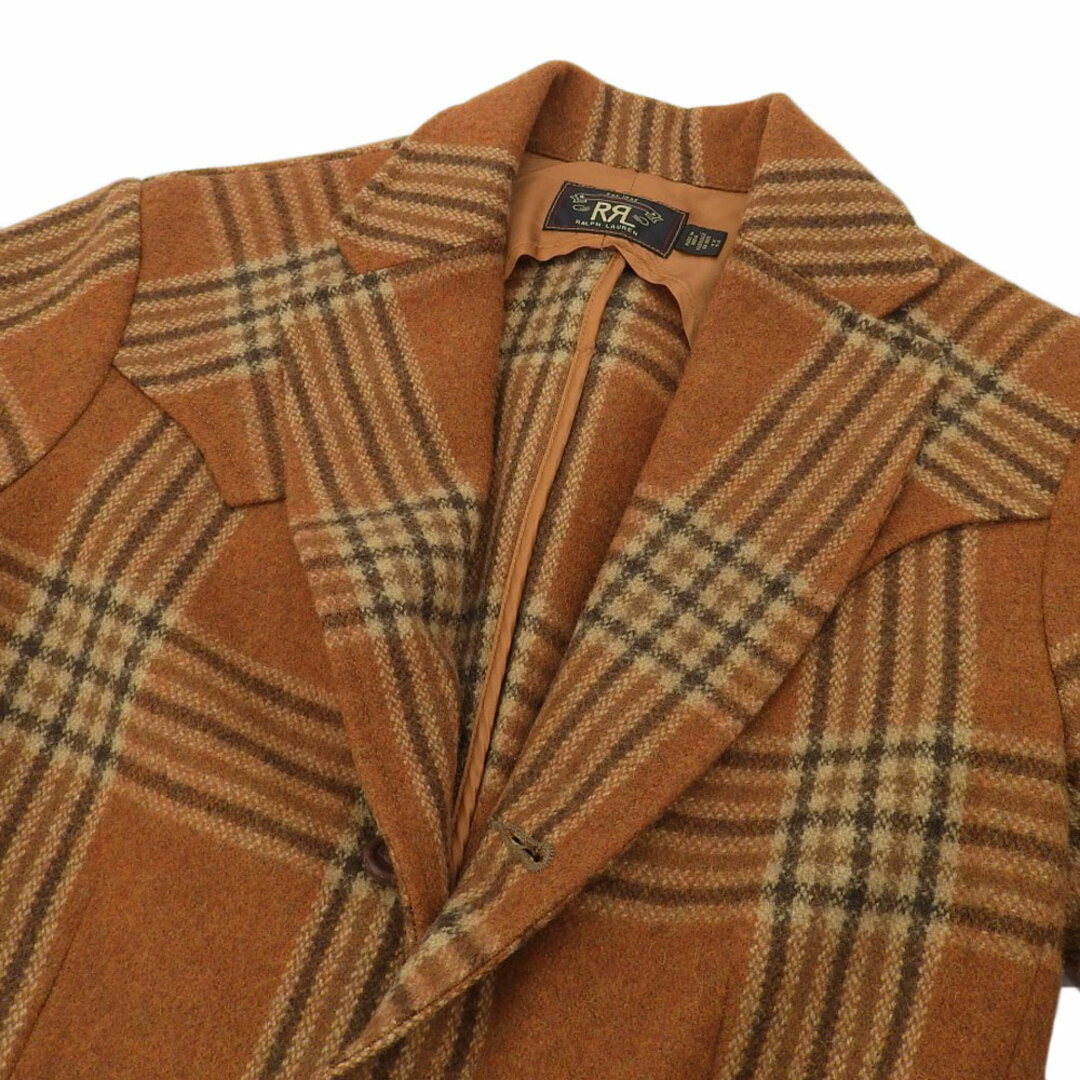 RRL(ダブルアールエル)のダブルアールエル 美品 DOUBLE RL ダブルアールエル callington Sport Coat ウール混 ジャケット メンズ ブラウン系 XS XS メンズのジャケット/アウター(その他)の商品写真