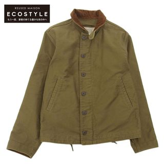 ダブルアールエル(RRL)のダブルアールエル 美品 DOUBLE RL ダブルアールエル リミテッドエディション N-1 デッキジャケット メンズ カーキグリーン S/P S/P(その他)