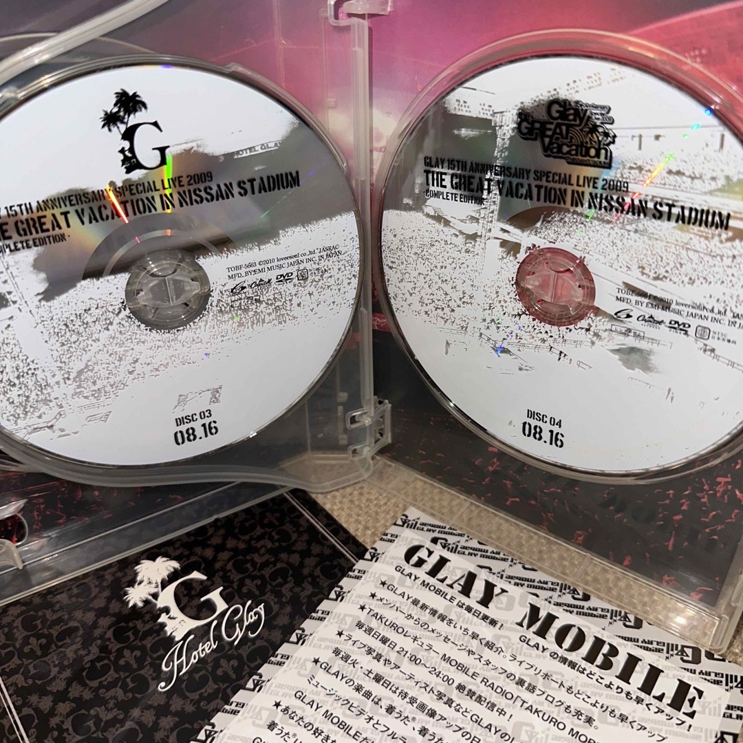 GLAY 15th Anniversary Live 日産スタジアム DVD4枚の通販 by WINDY's