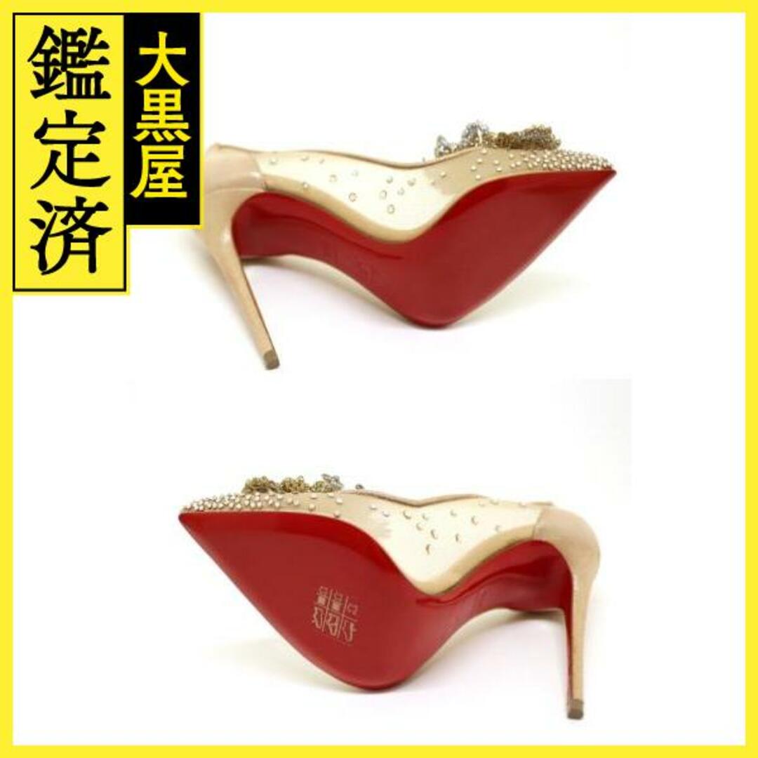 Christian Louboutin(クリスチャンルブタン)のクリスチャンルブタン　パンプス　レディース36ハーフ　ベージュ　【200】 レディースの靴/シューズ(ハイヒール/パンプス)の商品写真