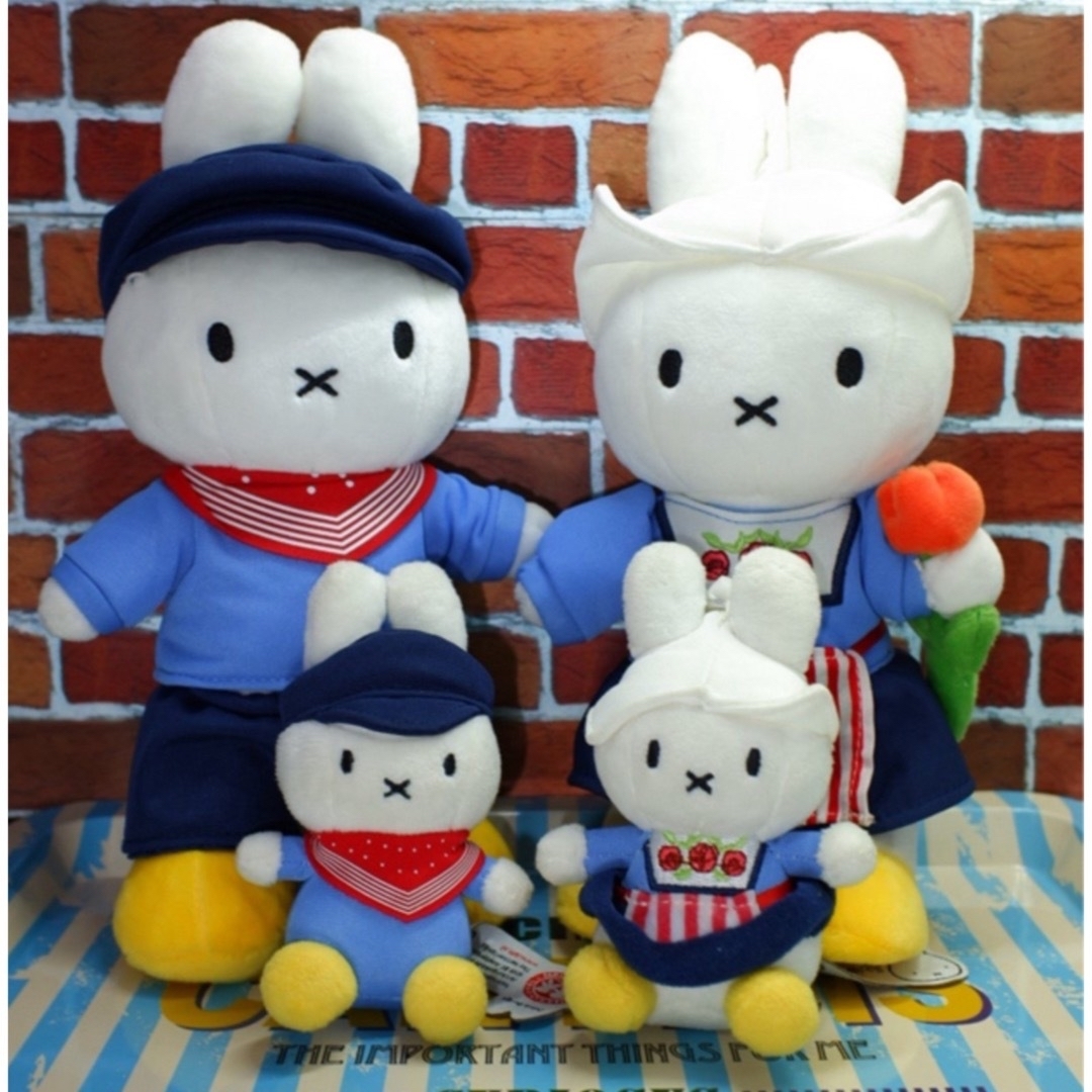 miffy(ミッフィー)の【ミッフィーぬいぐるみ】オランダ民族衣装農夫男の子/miffy エンタメ/ホビーのおもちゃ/ぬいぐるみ(ぬいぐるみ)の商品写真