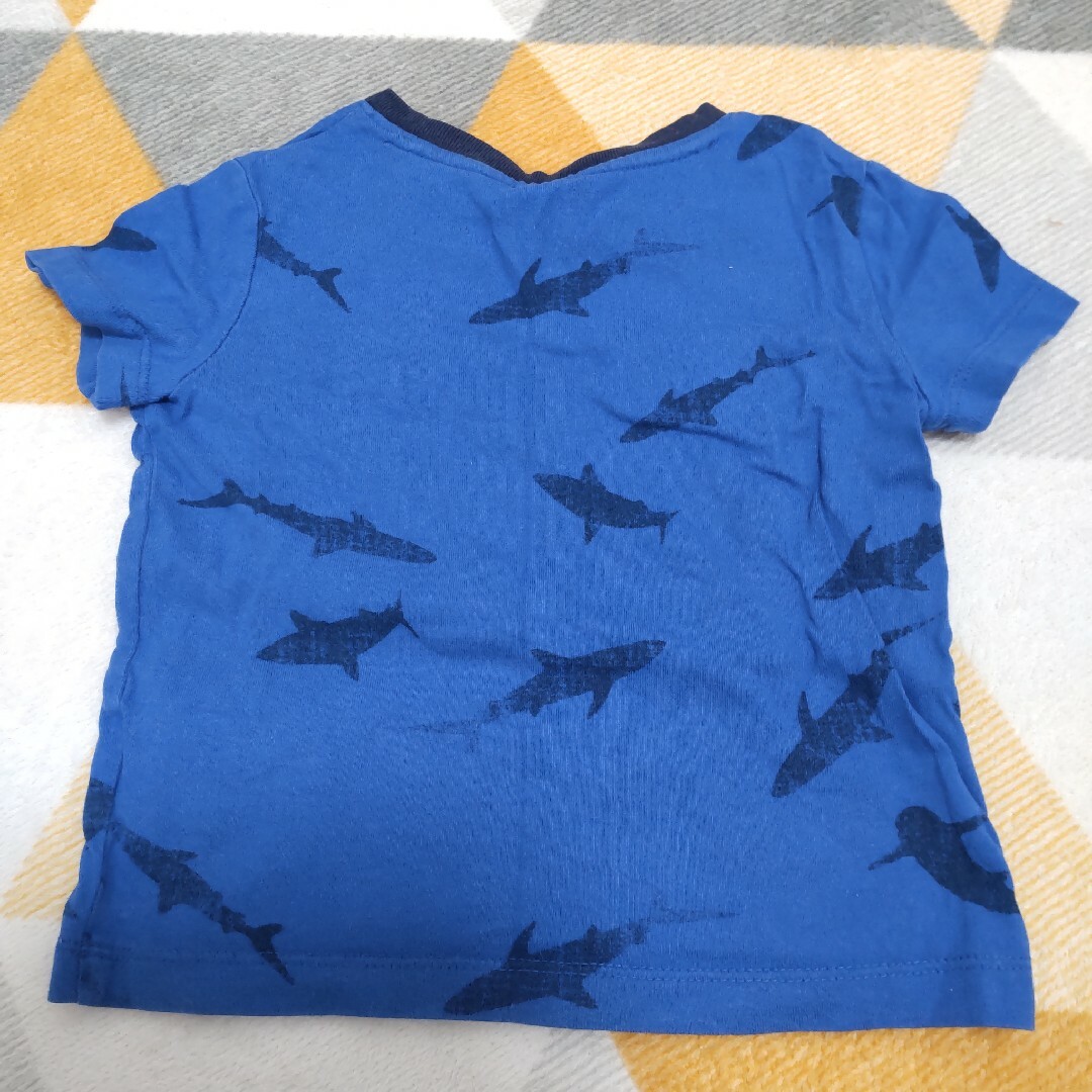 babyGAP(ベビーギャップ)の半袖 GAP サメ Tシャツ キッズ/ベビー/マタニティのベビー服(~85cm)(Ｔシャツ)の商品写真