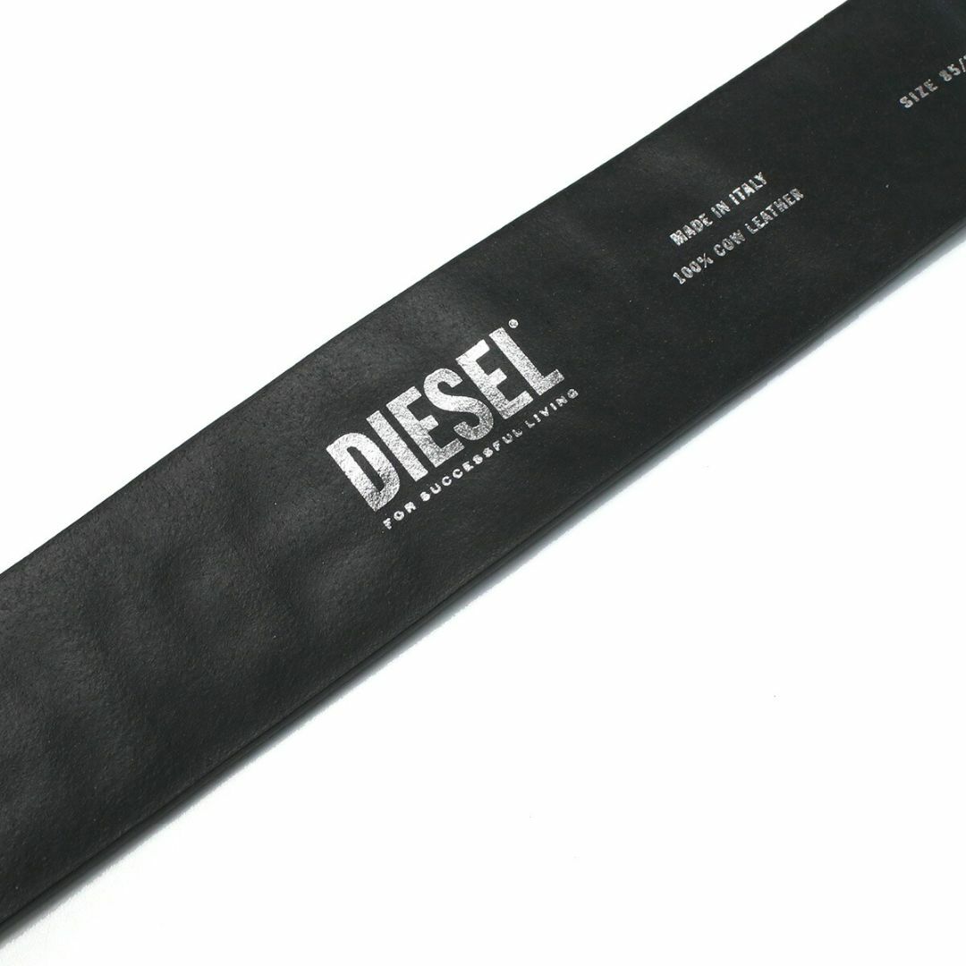 DIESEL(ディーゼル)の【新品未使用】ディーゼル ベルト メンズ X09739 ブラック 全長102cm メンズのファッション小物(ベルト)の商品写真