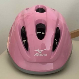 ミズノ(MIZUNO)のミズノ　自転車用ヘルメット　幼児用　2歳〜6歳　サイズ47〜53cm ピンク(自転車)