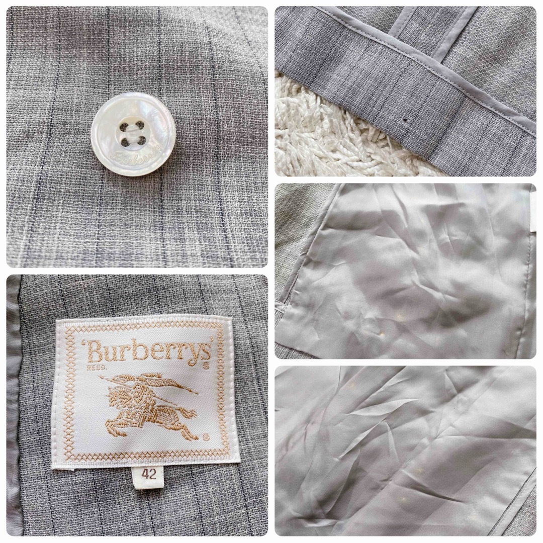 BURBERRY(バーバリー)の【希少】バーバリーズ 90s ヴィンテージ スカート スーツ セットアップ XL レディースのフォーマル/ドレス(スーツ)の商品写真