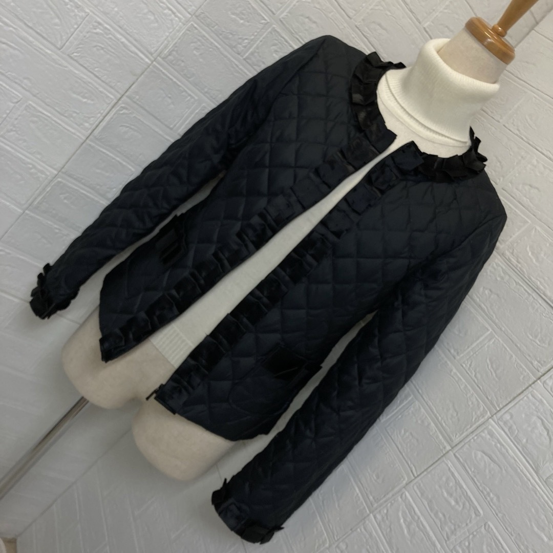 【美品】ショップチャンネル　mittente ダウン90%軽くて暖かいジャケット レディースのジャケット/アウター(ダウンジャケット)の商品写真