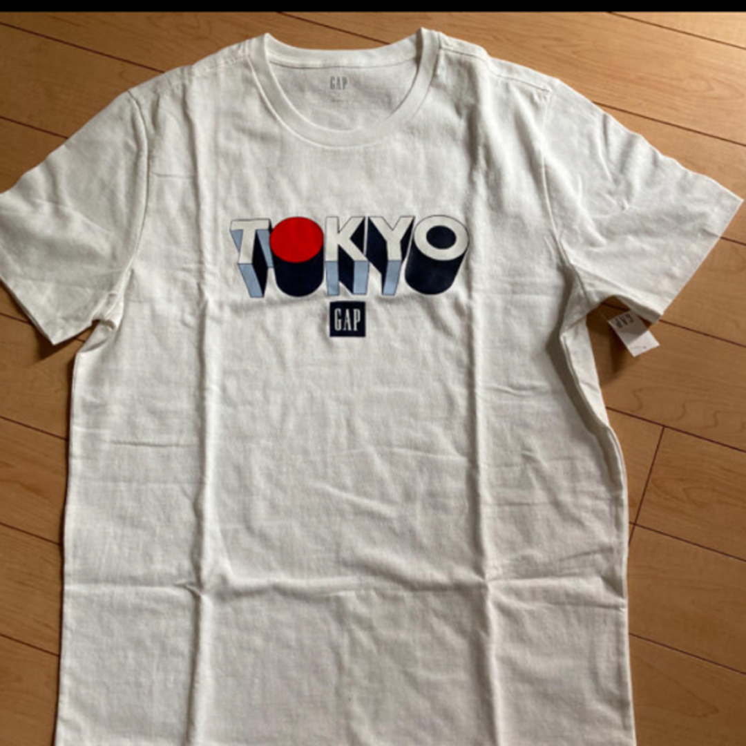 GAP(ギャップ)の新品★ XL gap Tシャツ　メンズ　白色 メンズのトップス(Tシャツ/カットソー(半袖/袖なし))の商品写真