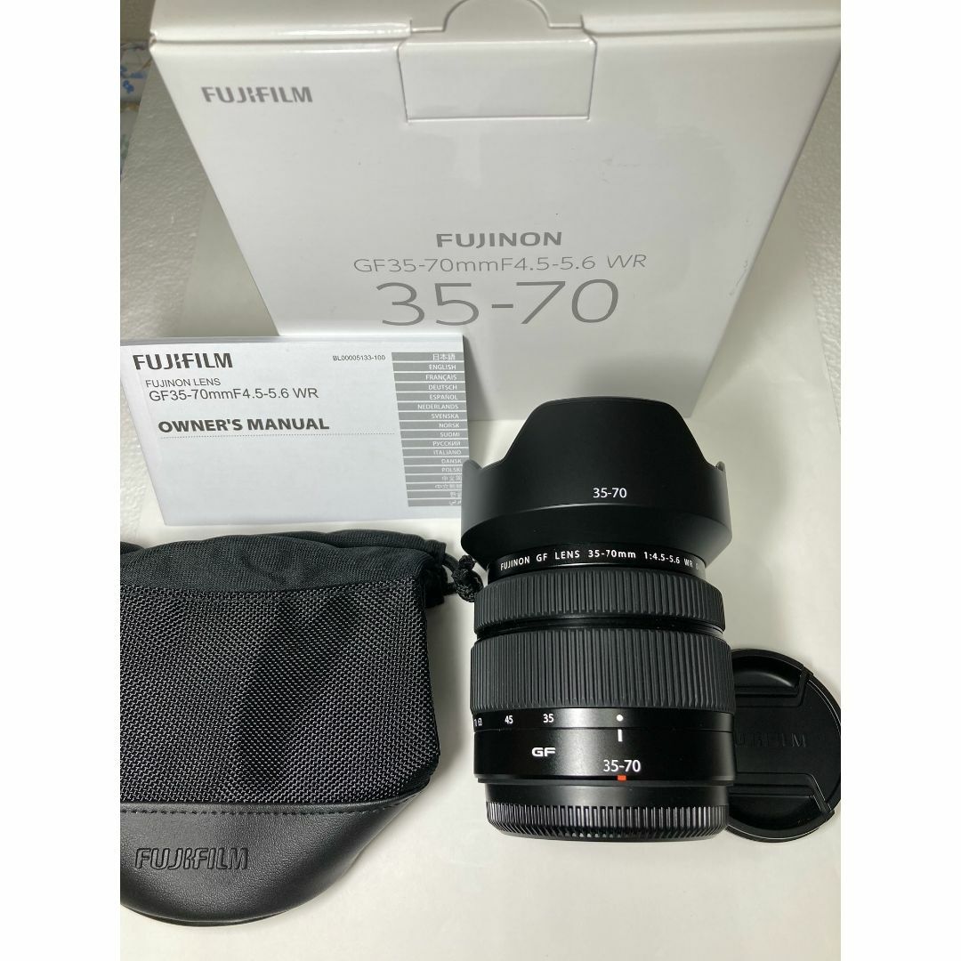 ポン太新品に近いGF35-70/F4.5-5.6WR富士フイルムズーム