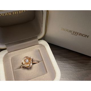 ブシュロン(BOUCHERON)の美品　正規品　ブシュロン　ピヴォワンヌ　PIVOINE 48 ダイヤモンドリング(リング(指輪))