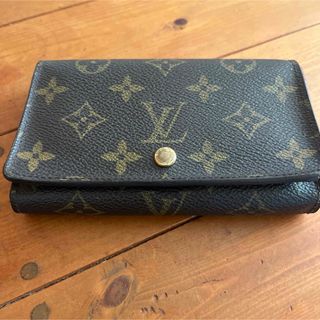 ルイヴィトン(LOUIS VUITTON)の㊺ルイ ヴィトンポルトフォイユ 二つ折り  M61736 モノグラム 7618k(折り財布)