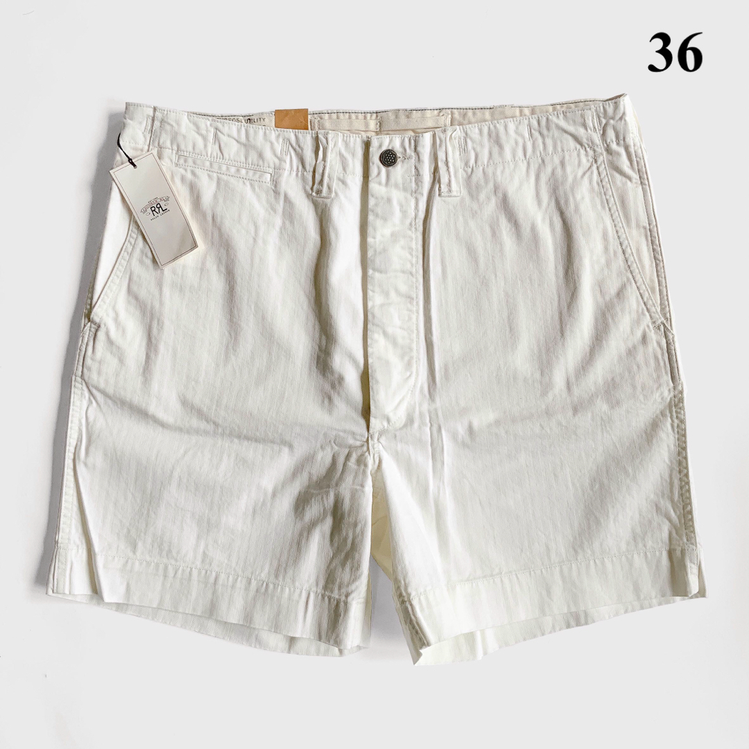 RRL(ダブルアールエル)の新品 RRL ダブルアールエル ヘリンボーン ショートパンツ ショーツ 36 メンズのパンツ(ショートパンツ)の商品写真