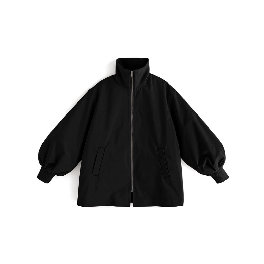 GRL(グレイル)のAラインコート ブラック レディースのジャケット/アウター(ブルゾン)の商品写真