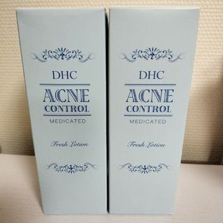 ディーエイチシー(DHC)の同梱500円引き 新品 DHC アクネコントロール ローション 160ml 2本(化粧水/ローション)