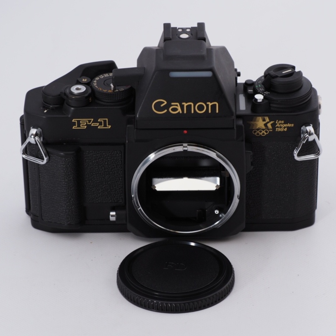 Canon(キヤノン)のCanon キヤノン New F-1 Los Angeles 1984 ロサンゼルスオリンピック記念モデル フィルム一眼レフカメラ ボディ #9216 スマホ/家電/カメラのカメラ(フィルムカメラ)の商品写真