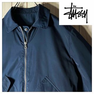 ステューシー(STUSSY)の【極美品 S リバーシブル】ステューシー エアクルー フライト ジャケット 中綿(その他)