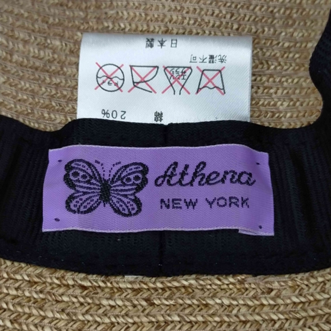 Athena New York(アシーナニューヨーク)のAthena New York(アシーナニューヨーク) ストローハット 帽子 レディースの帽子(ハット)の商品写真