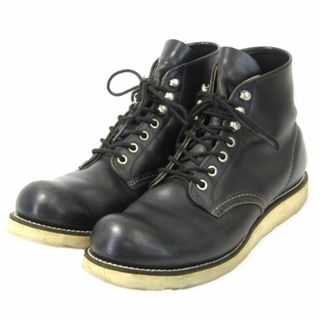 レッドウィング(REDWING)のレッドウィング ラウンドトゥ 8165 刺?羽タグ クローム 35003047(ブーツ)