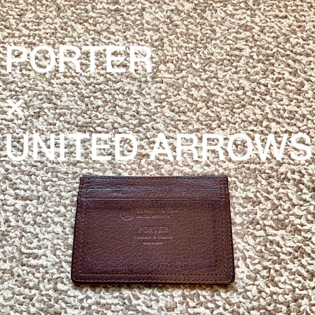 BEAUTY&YOUTH UNITED ARROWS(ビューティアンドユースユナイテッドアローズ)のPORTER UNITED ARROWS ポーター ユナイテッドアローズ a メンズのファッション小物(名刺入れ/定期入れ)の商品写真