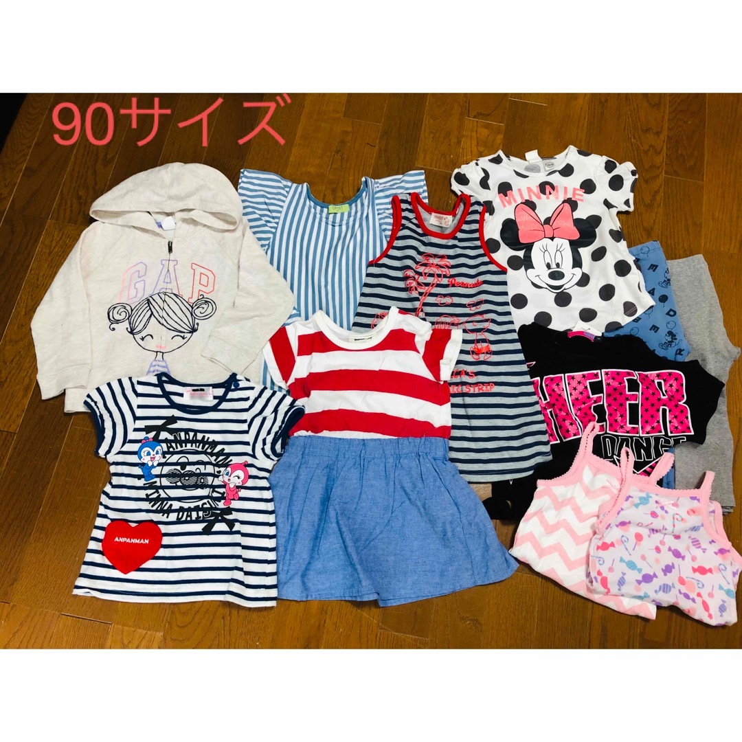 babyGAP(ベビーギャップ)のbaby GAPなど　90サイズ　女の子服　11着　 キッズ/ベビー/マタニティのキッズ服女の子用(90cm~)(その他)の商品写真