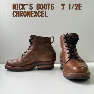 ホワイツブーツ(WHITE'S BOOTS)の【激レア】【7 1/2E】NICK'S BOOTS 26.0クロムエクセル(ブーツ)