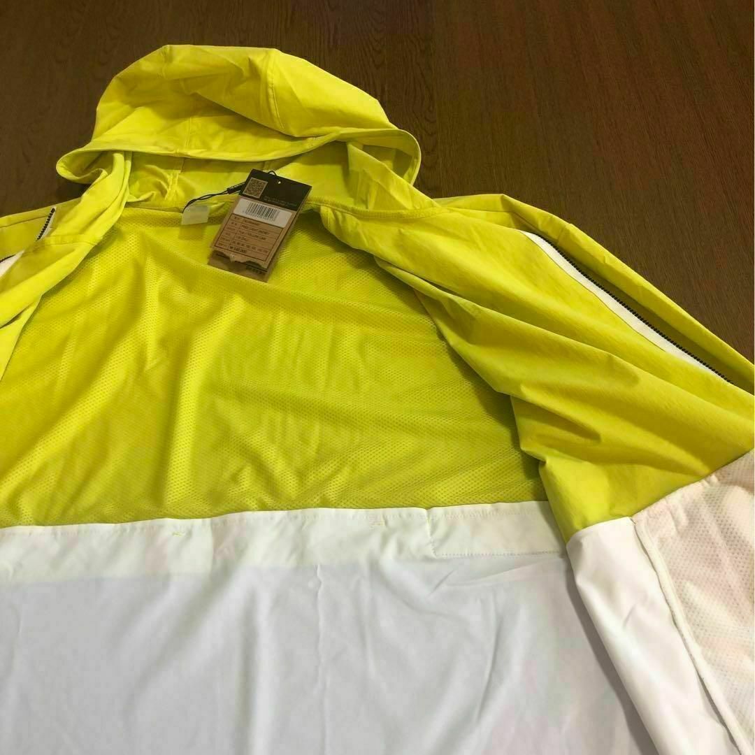 THE NORTH FACE(ザノースフェイス)の新品⭐️ノースフェイスジップアップナイロンパーカーイエローライム メンズのジャケット/アウター(マウンテンパーカー)の商品写真