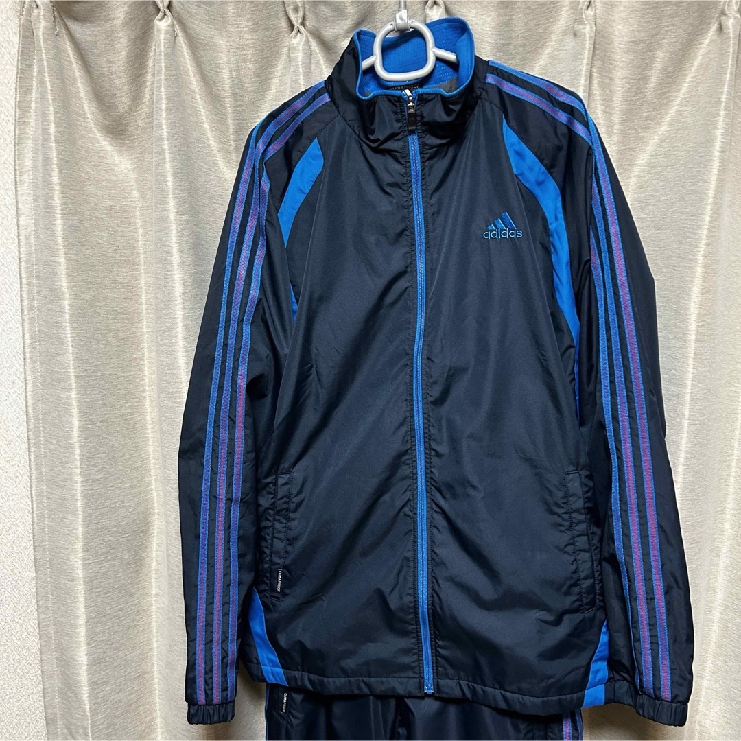 adidas(アディダス)のadidas ナイロン トラックジャケット パンツ セットアップ メンズのトップス(ジャージ)の商品写真