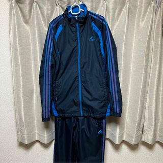 アディダス(adidas)のadidas ナイロン トラックジャケット パンツ セットアップ(ジャージ)