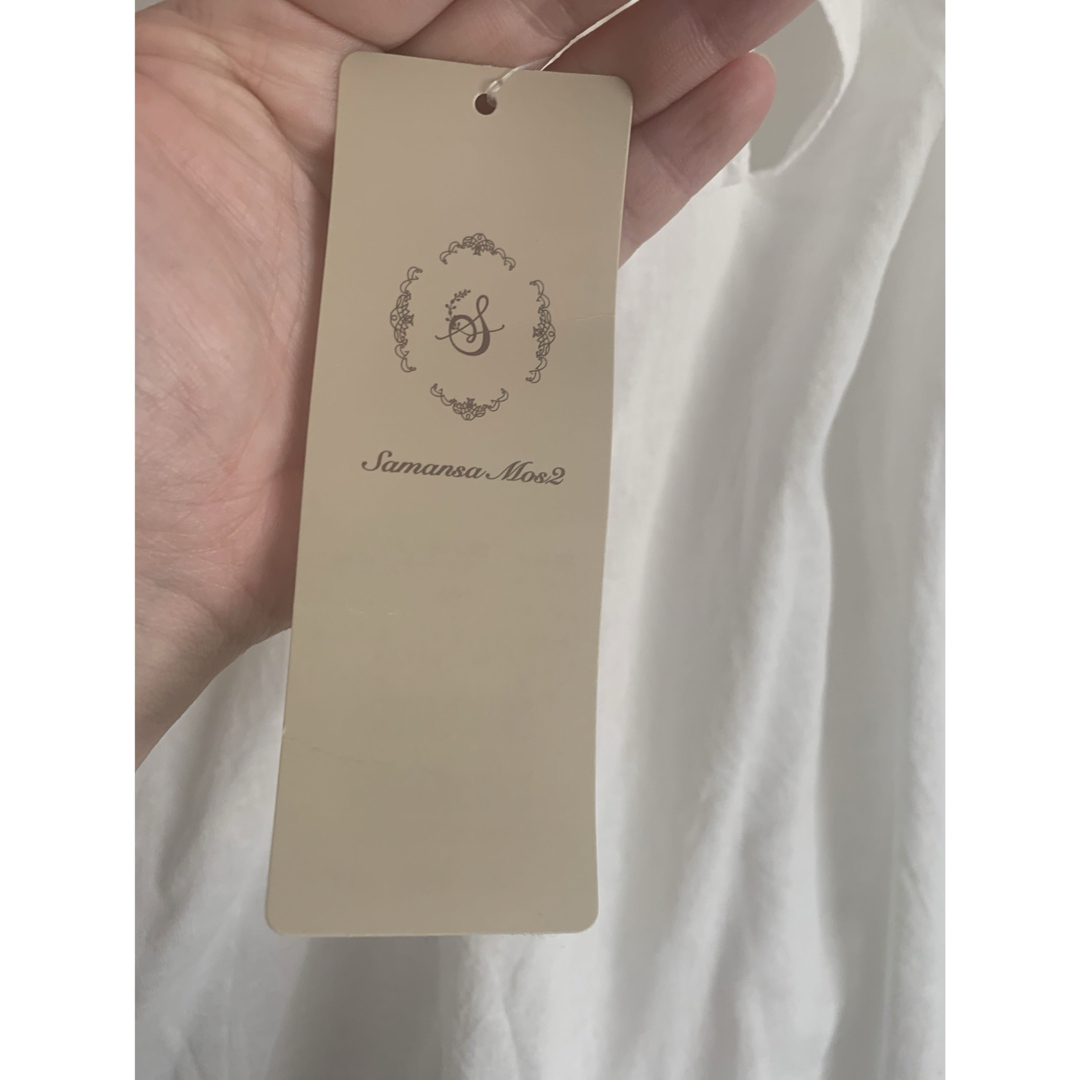 SM2(サマンサモスモス)のサマンサモスモス　フリルエリブラウス レディースのトップス(シャツ/ブラウス(半袖/袖なし))の商品写真