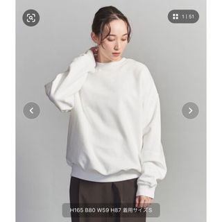 ビューティアンドユースユナイテッドアローズ(BEAUTY&YOUTH UNITED ARROWS)の【WEB限定】スーパービッグ クルーネック スウェット(トレーナー/スウェット)