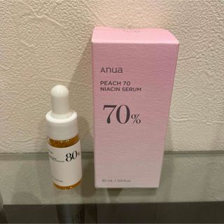 Anua アヌア 桃 70% 美容液 30ml ＋ ドクダミ 美容液 10ml(美容液)